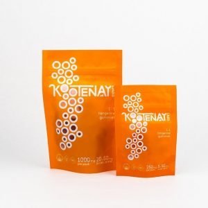 Tangerine (1:1, 50mg/gummy) - 5 pc