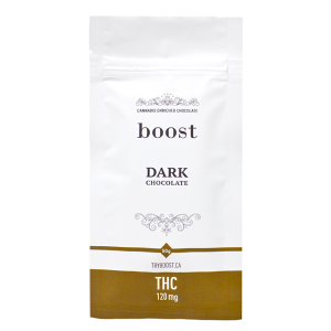 Boost - Dark Chocolate (120mg THC/10mg per pcs)