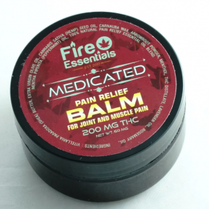 Medicated Pain Relief Balm - Fire Essentials (200 MG THC)