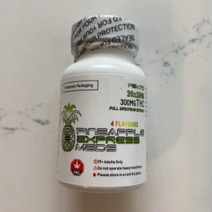 Pineapple Express Meds - Gummies (300mg THC) - Bottle